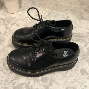 Dr. Martens 1461 SMOOTH LEATHER PLATFORM SHOES